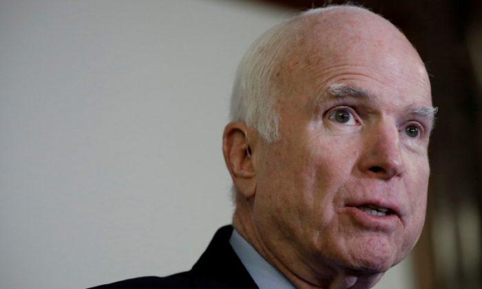 Senator McCain Undergoes Surgery to Treat Intestinal Infection