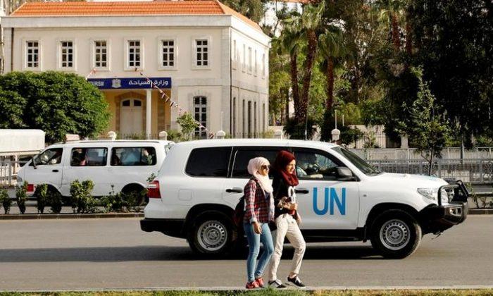 UN Team Fired Upon in Syria While Visiting Suspected Chemical Sites