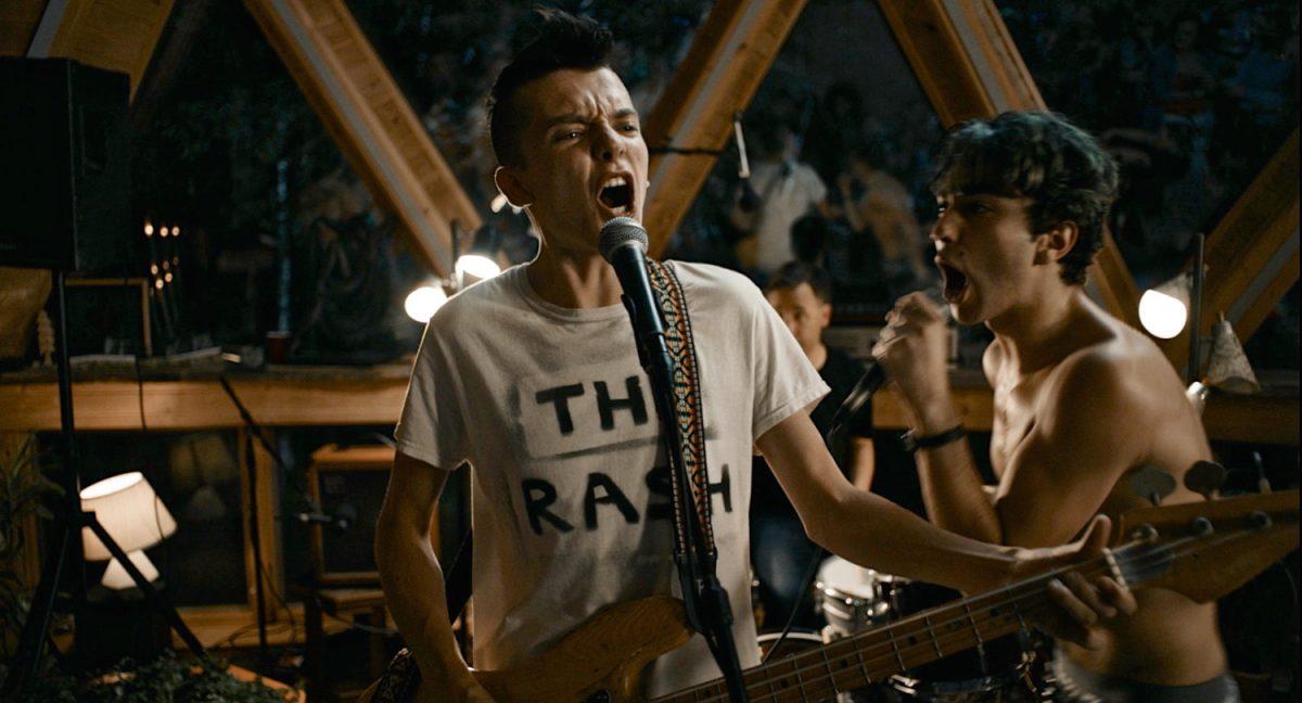 Asa Butterfield (L) as Sebastian and Alex Wolf as Jared Whitcomb in "The House of Tomorrow." (Shout! Studios)