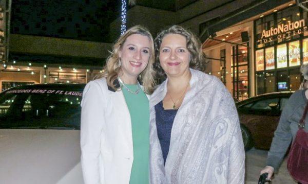 Lee Ann Somers (L) and a friend attended the Shen Yun performance at the Au-Rene Theatre, Broward Center for the Performing Arts, in Fort Lauderdale, Fla., on Jan. 30, 2018. (Sally Sun/The Epoch Times)
