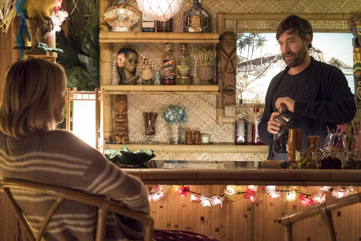 <br/>Charlize Theron and Mark Duplass as sister and brother in Jason Reitman's "Tully.”  (Kimberly French/Focus Features)
