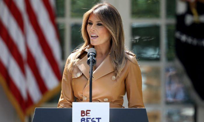 Melania Trump Unveils Official Platform for First Time, Will Focus on Children