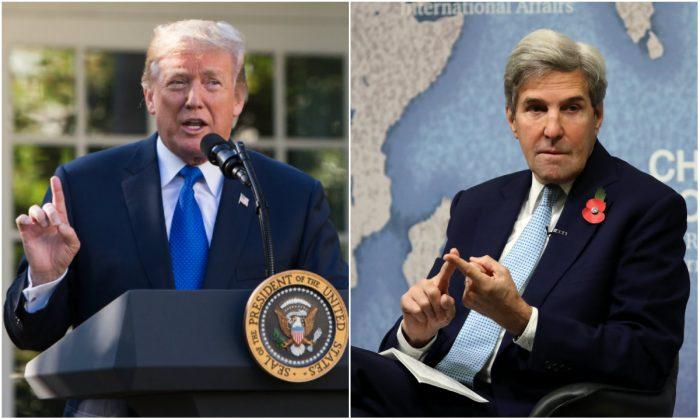 Trump Scorns Ex-State Secretary John Kerry’s Shadow Diplomacy With Iran