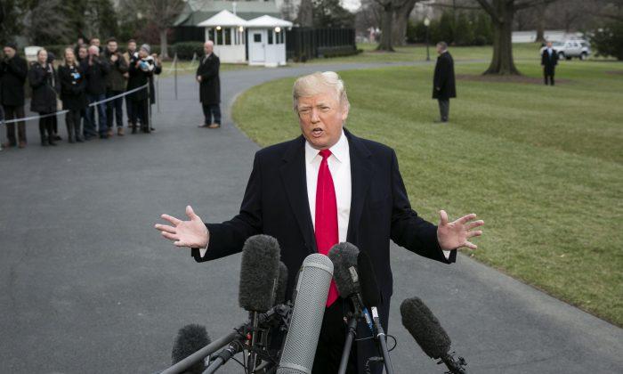 Trump Floats Removing Credentials From ‘Fake News’ Outlets as His Poll Numbers Rise Despite Relentless Negative Coverage