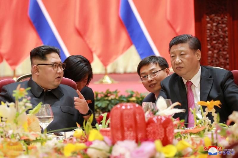 North Korean Leader Kim Jong Un Visits China, Meets Leader Xi Jinping