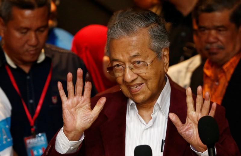 Veteran Malaysian Leader Mahathir Scores Shock Election Win