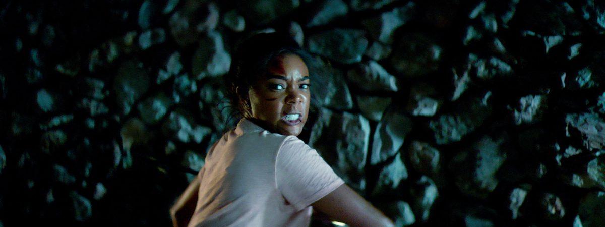 Gabrielle Union as a mom rescuing her kids in "Breaking In." (Universal Pictures)