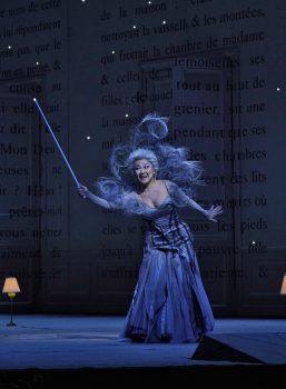 Kathleen Kim as the Fairy Godmother . (Ken Howard / The Metropolitan Opera)