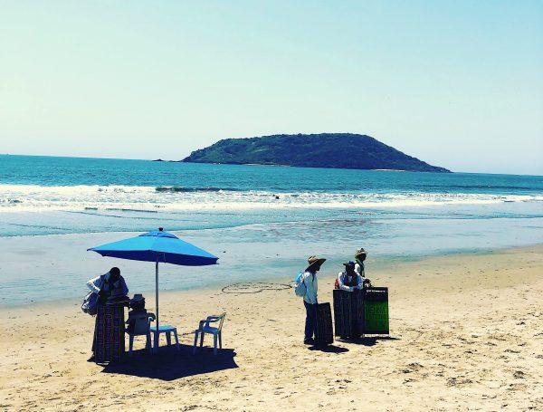 Mazatlan's exceptional beaches take center stage, giving visitors an abundance of golden sand from which to soak up the sun. (Nicholas Kontis)