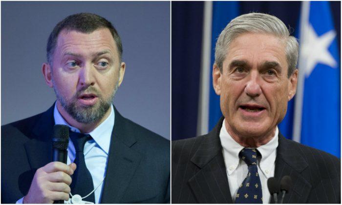 Conflict of interest? Mueller’s FBI courted Russian oligarch connected to Manafort: report