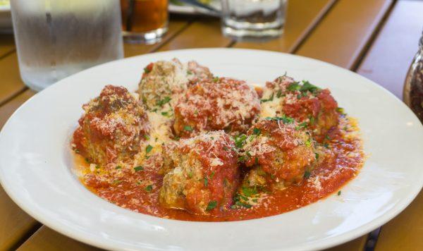 Ava's Pizzeria is beloved by locals for its delicious meatballs. (Crystal Shi/The Epoch Times)