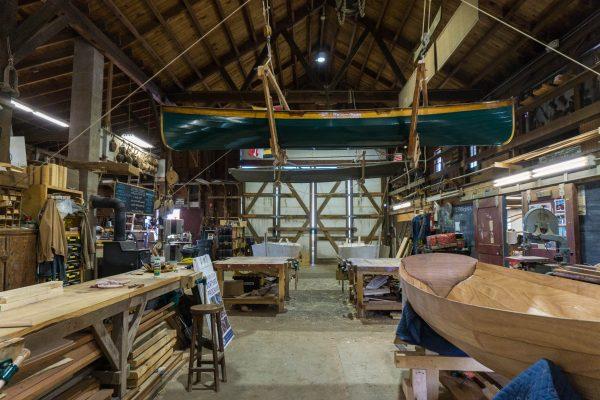 The Chesapeake Bay Maritime Museum keeps the Chesapeake's shipbuilding tradition alive at its working shipyard, where shipwrights and apprentices restore and preserve the museum's historic vessels. (Crystal Shi/The Epoch Times)