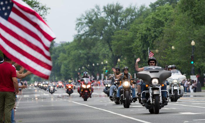 Photos: Rolling Thunder’s Memorial Holiday Ride Through Washington
