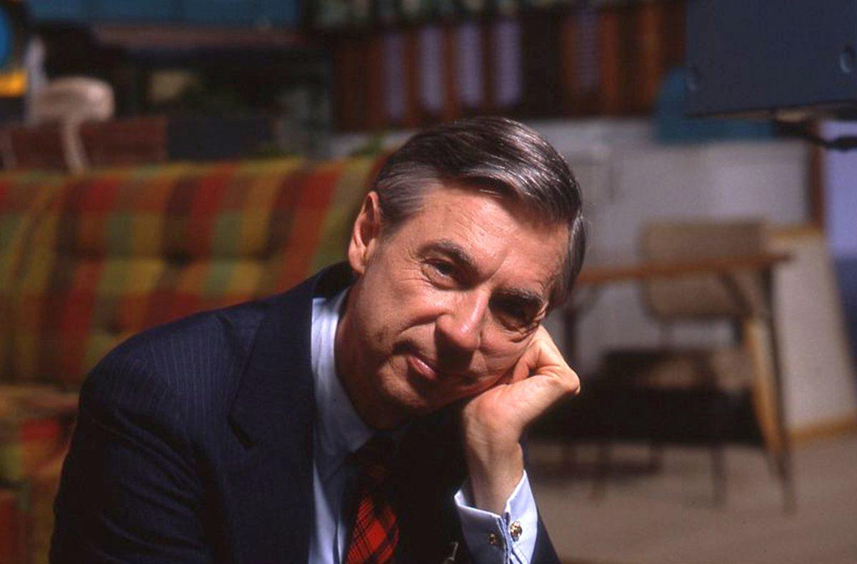 Fred Rogers on the set of his show, “Mr. Rogers' Neighborhood,” from the film “Won’t You Be My Neighbor,” a Focus Features release. (Jim Judkis/Focus Features)