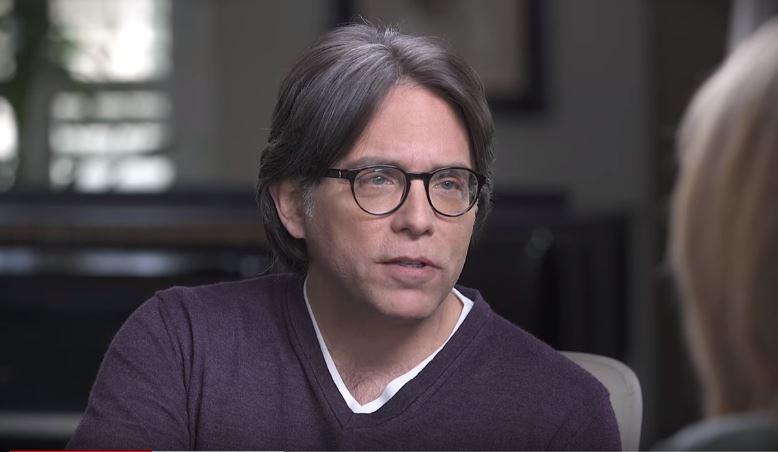 Keith Raniere in an interview with his NXIVM subordinate, actress Allison Mack, of "Smallville" fame. (Keith Raniere Conversations/YouTube)