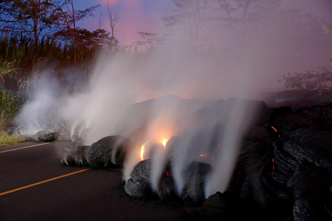 Fast Lava From Hawaii Volcano Closes Highway