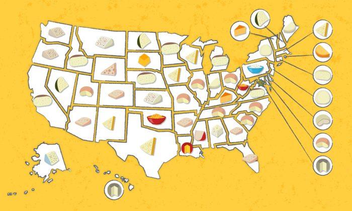 The United States of Cheese: The Most Popular Cheese in Every State