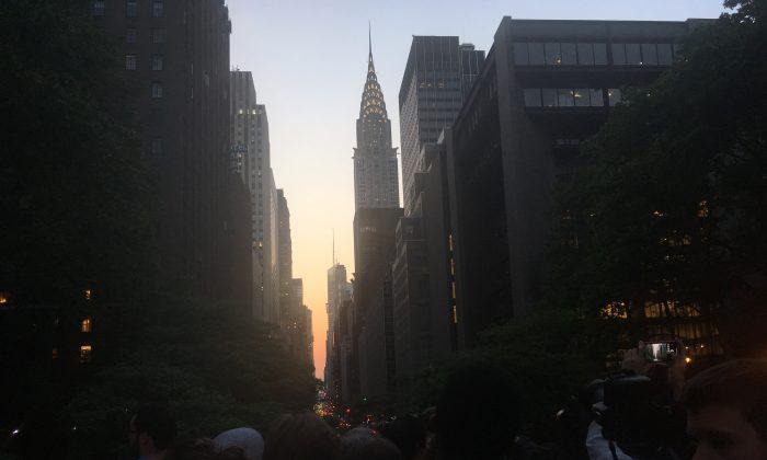 ‘Manhattanhenge’ to Return to New York City This Week