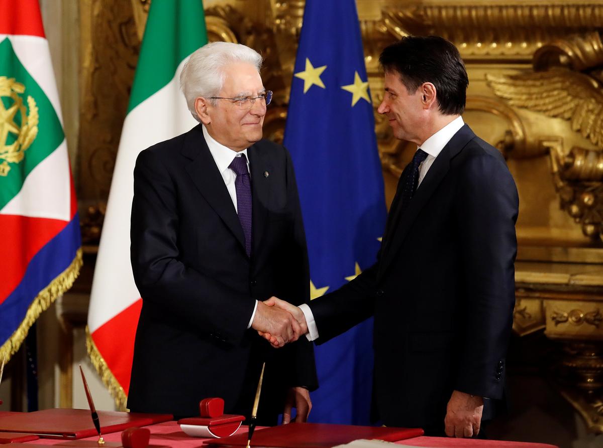 Italy’s Giuseppe Conte Sworn in as Prime Minister