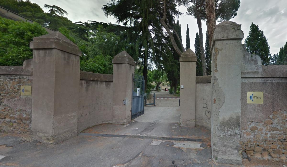  The entrance of the Link Campus University in Rome, Italy. (Screenshot via Google Street View)