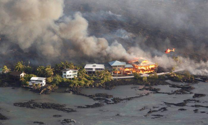 Volcanic Lava Buries Two Housing Tracts on Hawaii’s Big Island