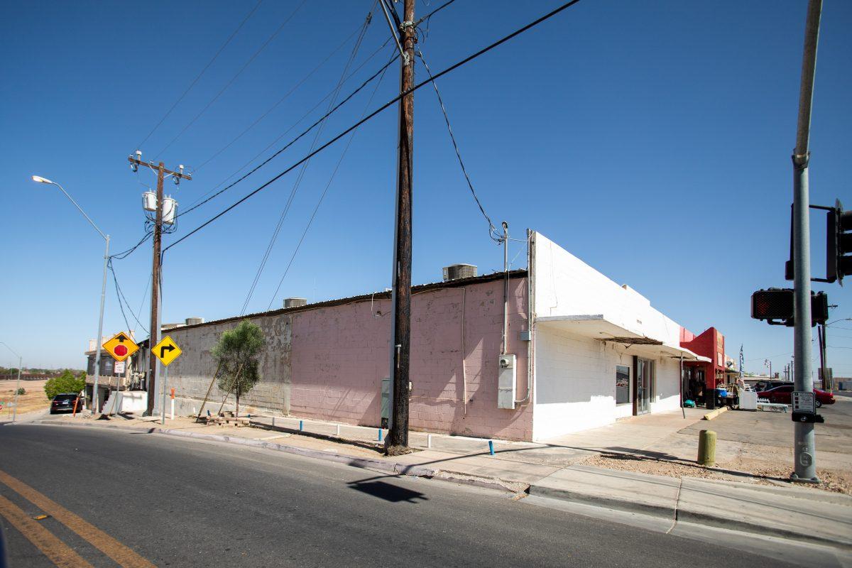 A building in Yuma, Ariz., which housed the end point for a 200-foot tunnel starting in Mexico, and built for smuggling drugs into the United States, on May 25, 2018. The DEA busted the operation when the cartel brought its first load up several years ago. (Samira Bouaou/The Epoch Times)
