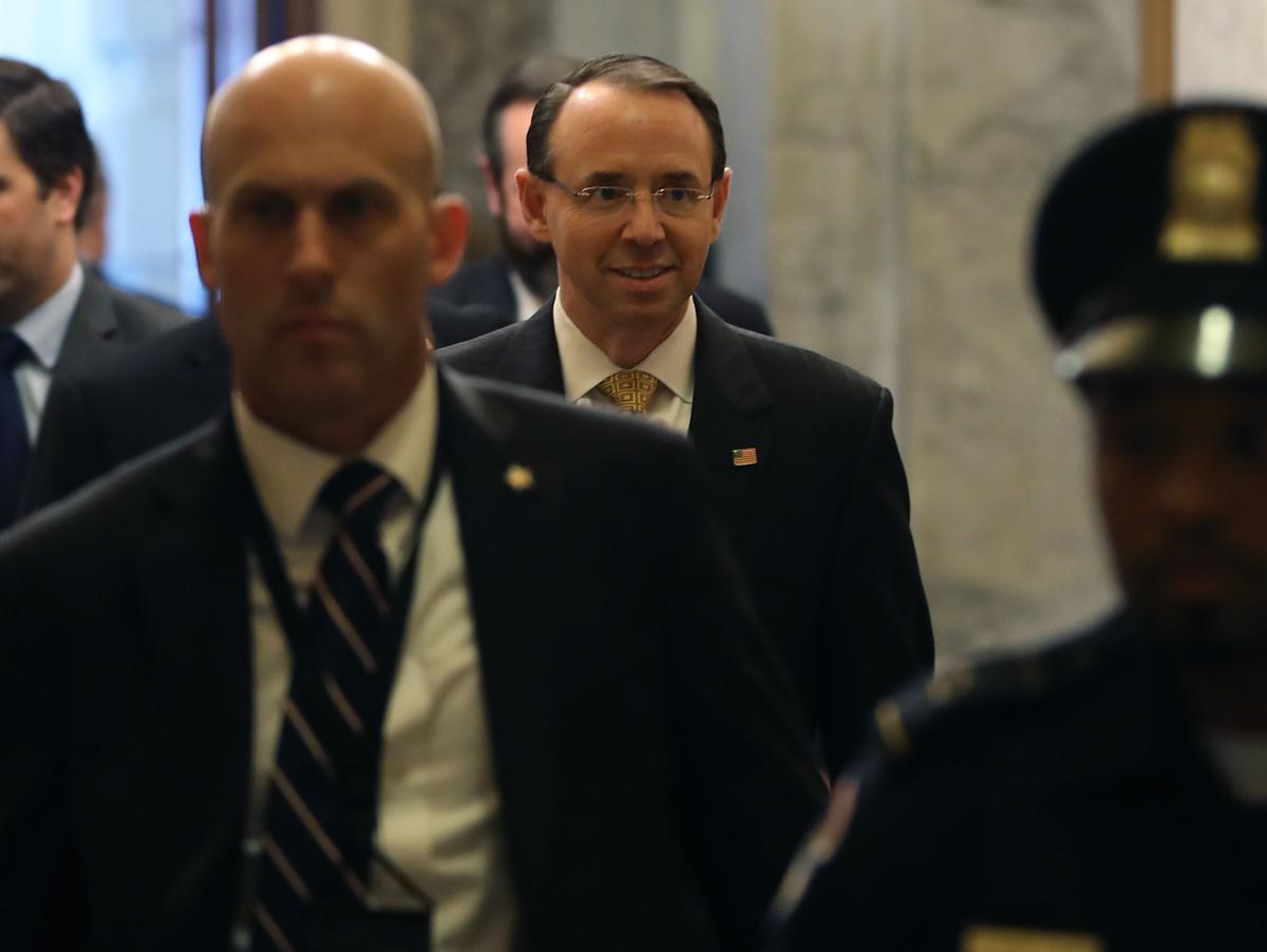 Rosenstein Travels Abroad Ahead of Inspector General Report
