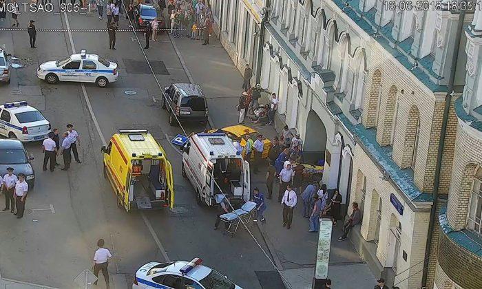 Taxi Plows Into Moscow Crowd, Injuring Seven