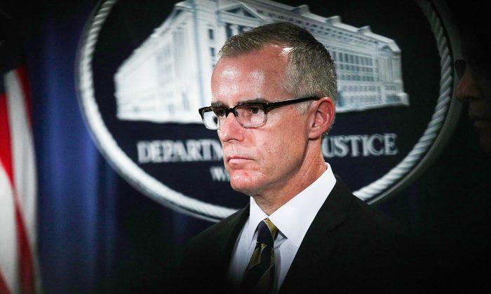 McCabe Used FBI Lawyer as Backchannel to Clinton Investigation