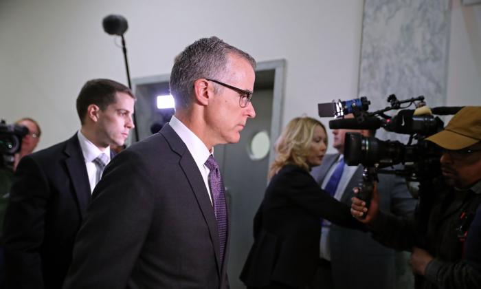 McCabe Said FBI Vetting Boosted Steele Dossier Credibility, IG Report Tells Otherwise