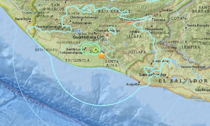 5.6 Magnitude Quake Shakes Guatemala; No Damage Reported