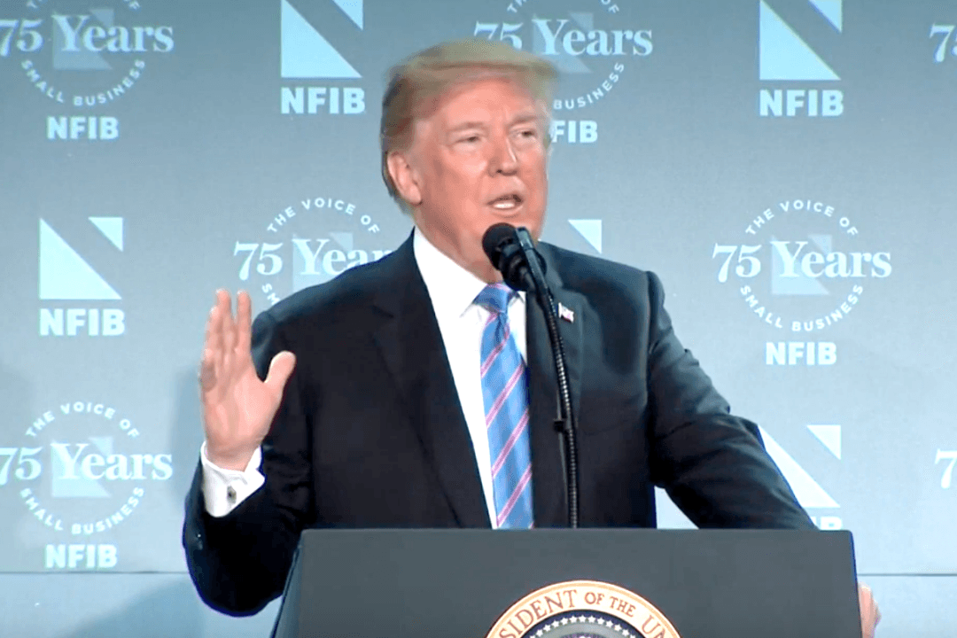 Trump Speaks at 75th Anniversary of Independent Business Association