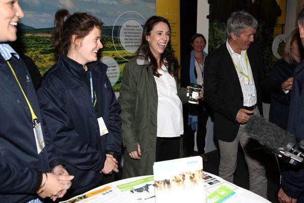 New Zealand Prime Minister Jacinda Ardern during a walkabout at the Mystery Creek Fieldays on June 14, 2018 in Hamilton, New Zealand. (Phil Walter/Getty Images)