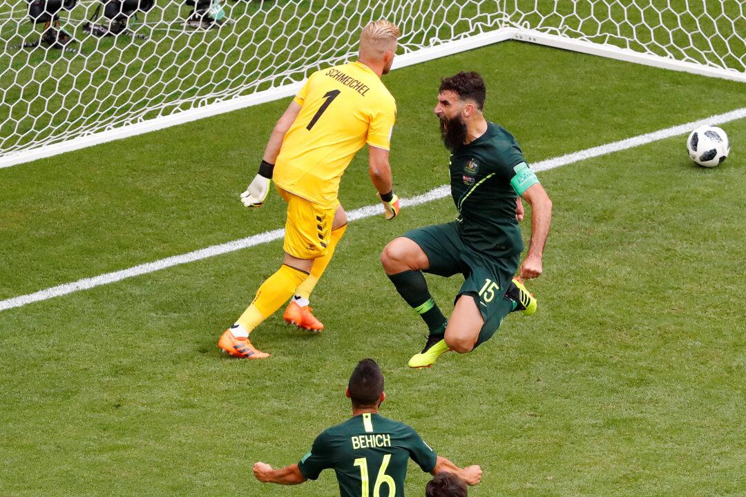 Captain Jedinak Makes Australia’s Point Against Denmark