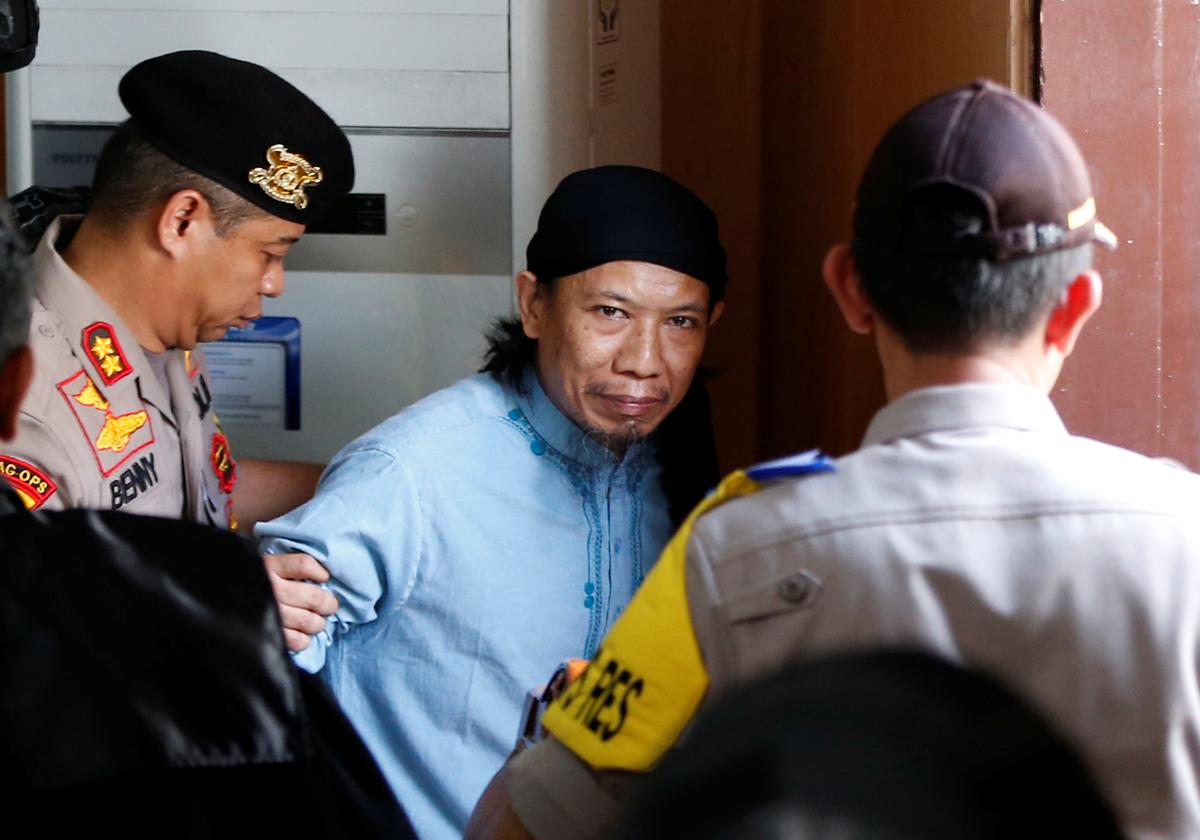 ISIS-Linked Cleric Behind Indonesia Terrorist Attacks Receives Death Sentence