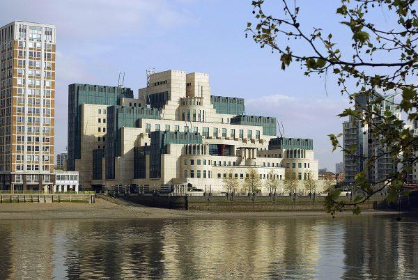 The MI6 building at Vauxhall Cross across the River Thames in London. The intelligence agency building was one of the locations scouted by the first known all-female ISIS cell in the UK. (Jeremy O'Donnell/Getty Images)