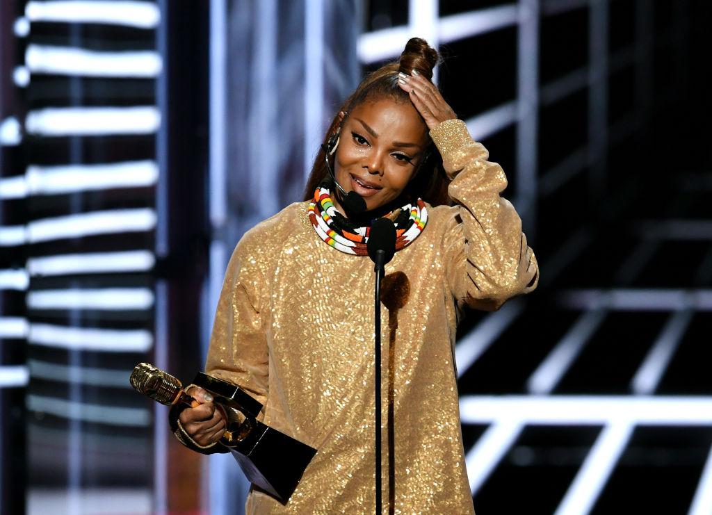 Honoree Janet Jackson accepts the Icon Award onstage during the 2018 Billboard Music Awards at MGM Grand Garden Arena on May 20, 2018 in Las Vegas, Nevada. (Photo by Kevin Winter/Getty Images)