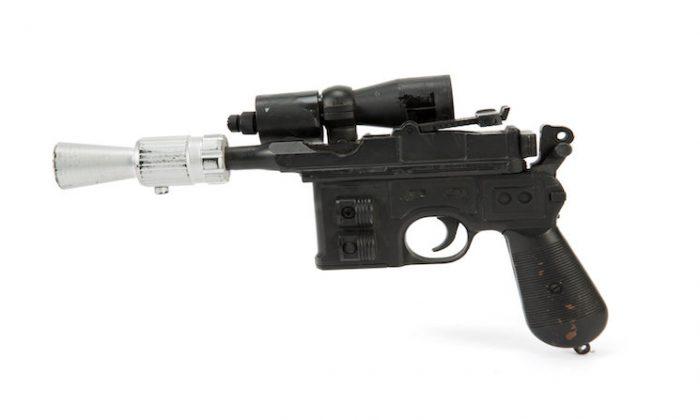 Han Solo’s Jedi Blaster Gun Sells for $550,000 to Ripley’s Believe it or Not!