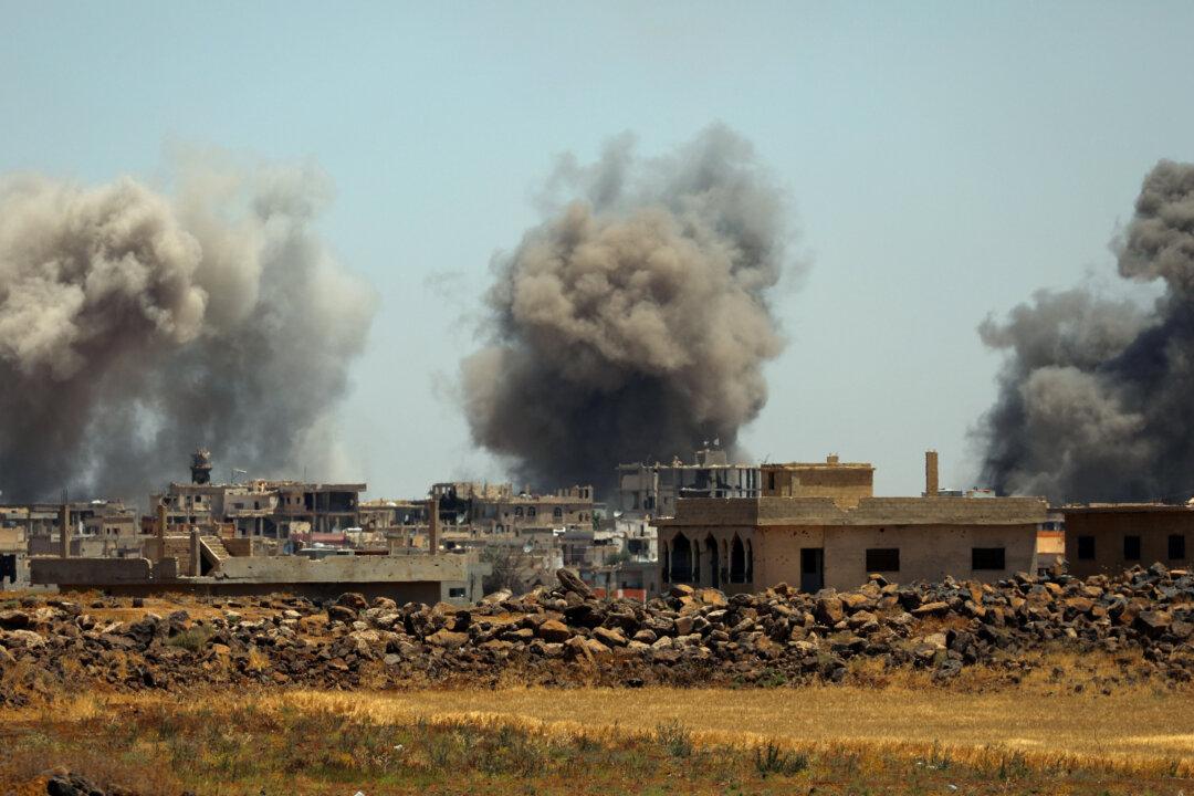 Syrian Military Bombs Deraa, Extending Assault in Southwest: Rebel, Monitor