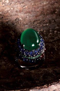 “The Empress’s Ring,” a jade ring designed by Ying-Hsiang Hsu. (Courtesy of Ying-Hsiang Hsu)