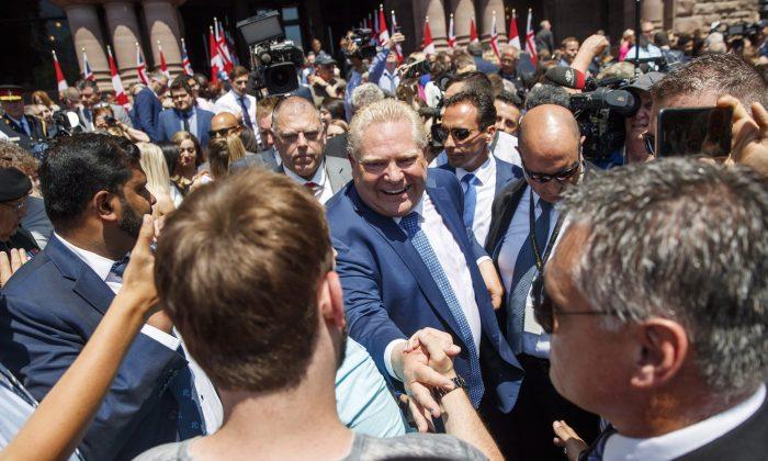 Progressive Conservative Leader Doug Ford Sworn in as Ontario’s New Premier