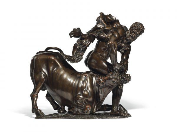 “Hercules Overcoming Acheloüs,” circa 1640 to 1650 by Florentine sculptor Ferdinando Tacca, was a gift from Louis XIV to his son. (Christie's Images Ltd. 2018)