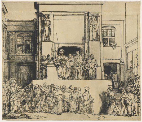 “Christ Presented to the People” (“Ecce Homo”), 1655, by Rembrandt van Rijn. (Christie's Images Ltd. 2018)