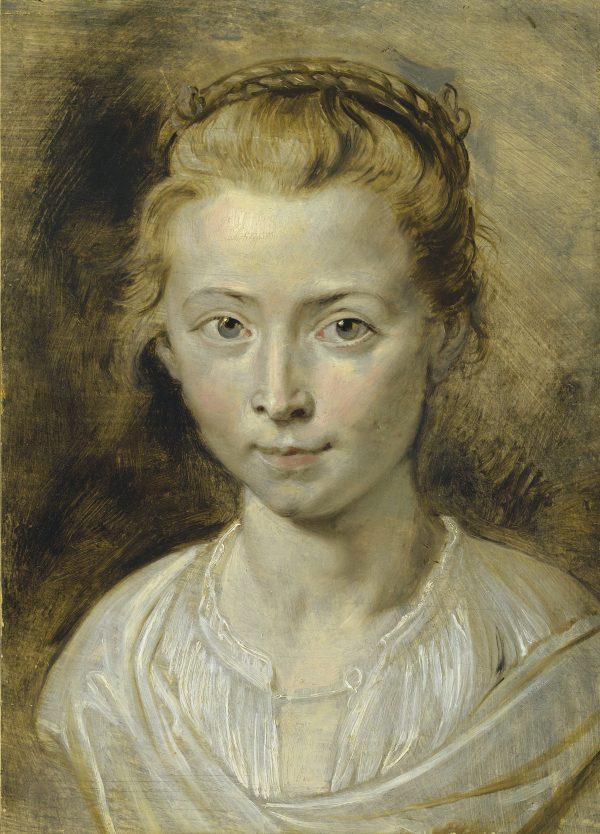 “Portrait of Clara Serena,” the artist's daughter, by Sir Peter Paul Rubens. (Christie's Images Ltd. 2018)