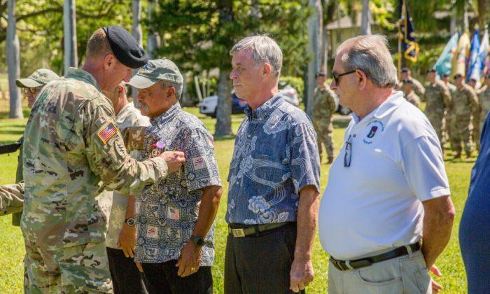 Army Holds Overdue Ceremony to Honor Vietnam Veterans