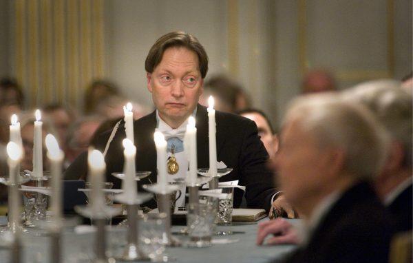 Horace Engdahl is pictured during the annual meeting of the Nobel Academy in Stockholm, on Dec. 20, 2008. (Anders Wiklund/AFP/Getty Images)