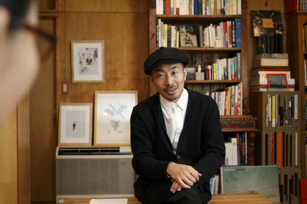 Book specialist Haba Yoshitaka creates library spaces to interact with books in new ways. (Japan House London)