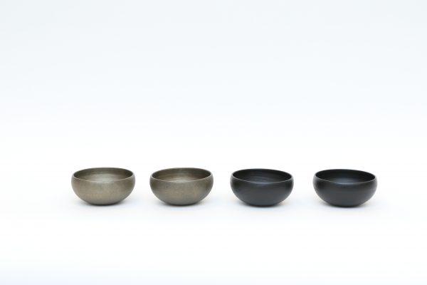 In the shop: lacquer bowls by Tokeshi. (Japan House London)