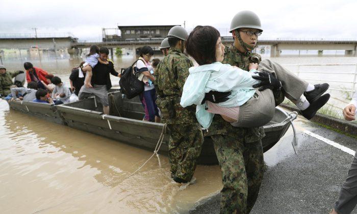 At Least 38 Killed, 50 Missing as Torrential Rain Pounds Japan