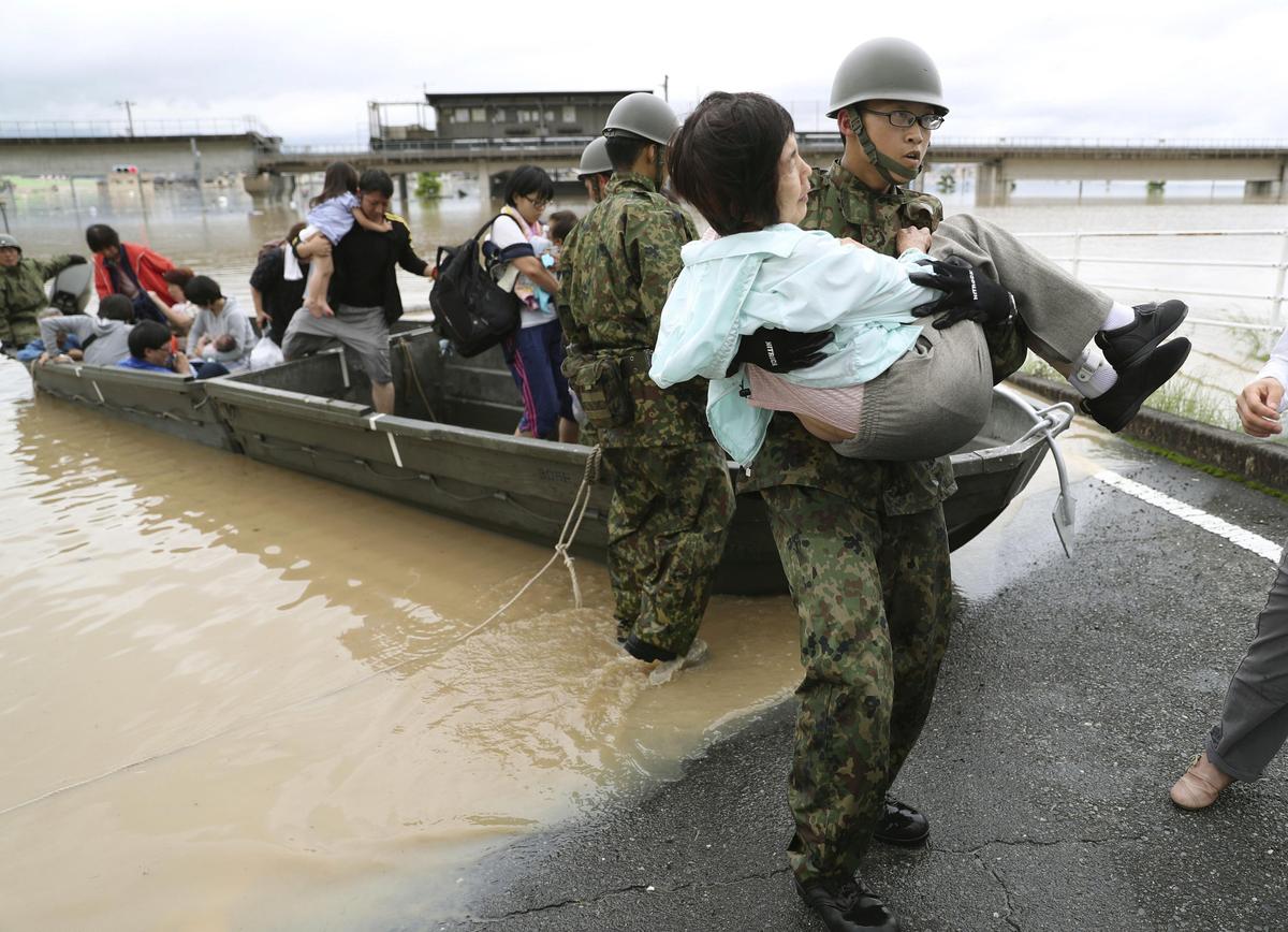 At Least 38 Killed, 50 Missing as Torrential Rain Pounds Japan